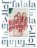 Jolly Fa La La Holiday Photo Cards