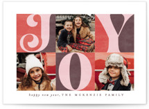 Tripled Joy Holiday Photo Cards