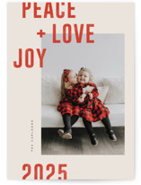 Modern Winter Holiday Photo Cards