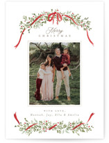 Boughs of Pine Holiday Photo Cards
