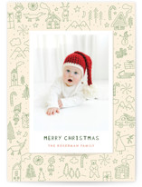 Christmas Sketchbook Holiday Photo Cards