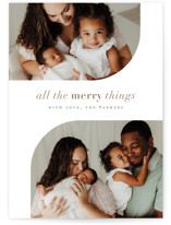 Merry Things Holiday Photo Cards