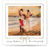 lil bow Holiday Photo Cards