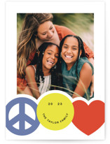 Peace Joy Love Holiday Photo Cards