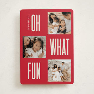 Slim Type Holiday Photo Cards
