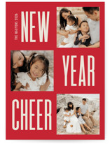Slim Type Holiday Photo Cards