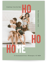 New Ho Ho Home Holiday Photo Cards