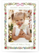 Sugared Fruits Holiday Photo Cards