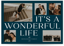 It's A Wonderful Life Holiday Photo Cards