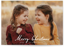 Winter Greetings Holiday Photo Cards