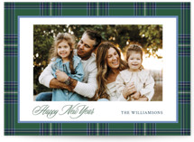 Navy Baby Holiday Photo Cards