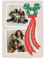 Disney's Magical Wreath Holiday Photo Cards