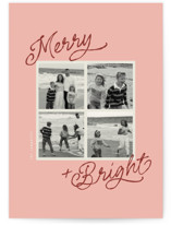 vintage polariod Holiday Photo Cards