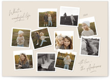 Vintage Collage Holiday Photo Cards
