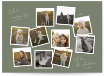 Vintage Collage Holiday Photo Cards