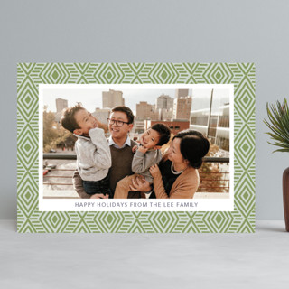 Diamond Drop Holiday Photo Cards