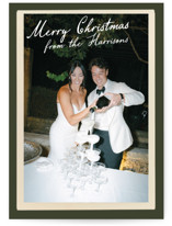 Vintage photo card Holiday Photo Cards