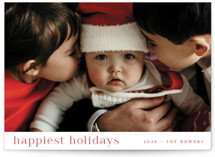 minimalist delight Holiday Photo Cards