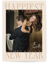 Glam Greeting Holiday Photo Cards