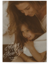 Scripted Note Holiday Photo Cards