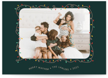 Crazy Lights Holiday Photo Cards
