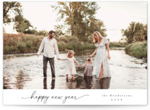 modernist Holiday Photo Cards