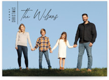Modern Edge Holiday Photo Cards