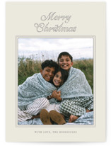 Softly Framed Holiday Photo Cards