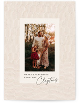 Scalloped Holiday Photo Cards