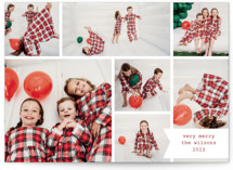 Grosgrain Holiday Photo Cards
