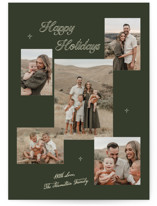 Starlit Holiday Holiday Photo Cards