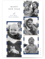 Peppermint Strip Holiday Photo Cards