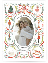 Nutcracker dance Holiday Photo Cards
