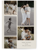 Minimal filmstrip Holiday Photo Cards