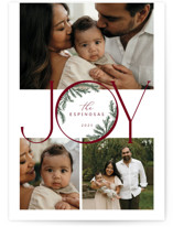 Inner Pine Wreath Holiday Photo Cards