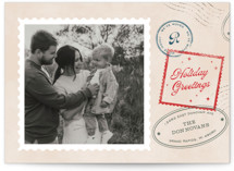 Christmas Stamped Holiday Photo Cards