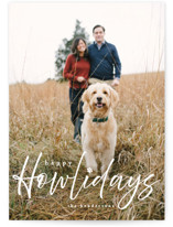 Howliday Holiday Photo Cards