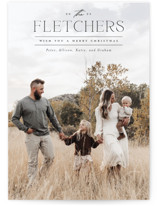 Surname Holiday Photo Cards