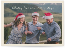Nostalgic Holiday Photo Cards