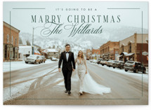 Marry Christmas Holiday Photo Cards