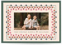 Woodland Border Holiday Photo Cards