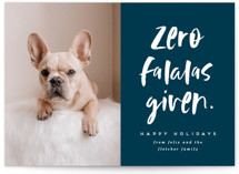 Zero Falalas Holiday Photo Cards
