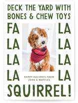 Deck the Yard Holiday Photo Cards