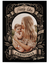 Chalky Holiday Photo Cards
