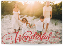 Crazy Wonderful Holiday Photo Cards