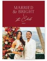 Oh so bright Holiday Photo Cards