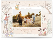Disney's Mickey Vintage Christmas Holiday Photo Cards