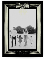 Ribbon Framed Holiday Photo Cards