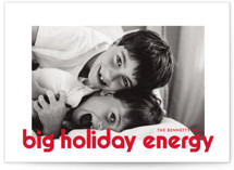 Big Holiday Holiday Photo Cards