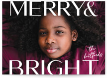 Bright Holiday Photo Cards